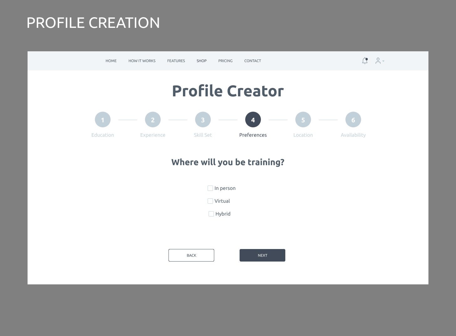 profile-creation